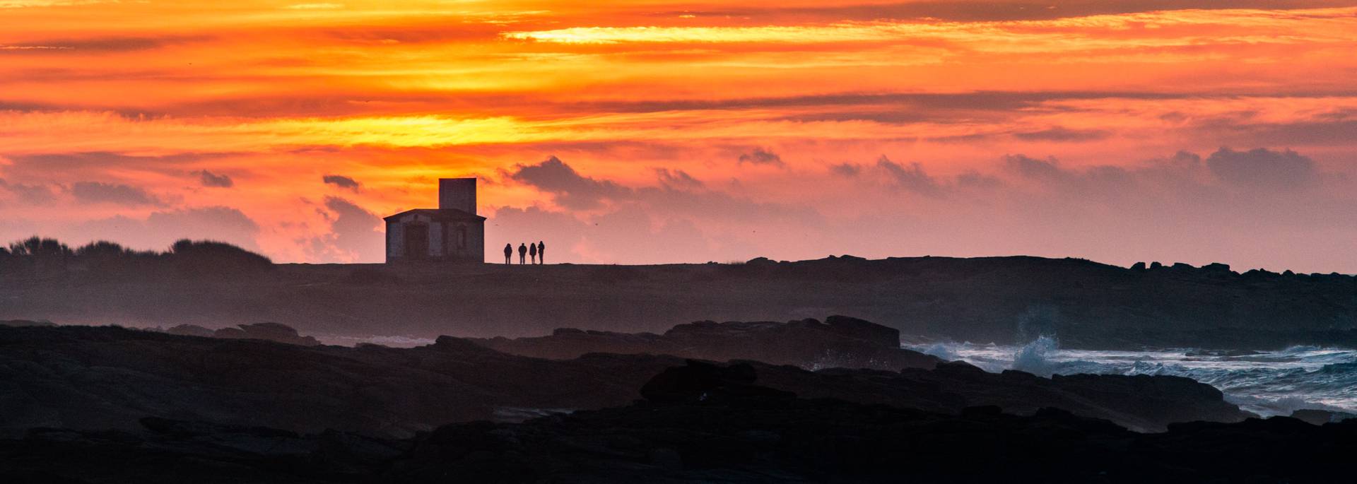 Coucher du soleil, ile d'Yeu