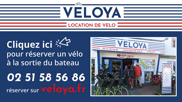 Découvrez l'île d'Yeu avec les vélos de la location de vélos Véloya