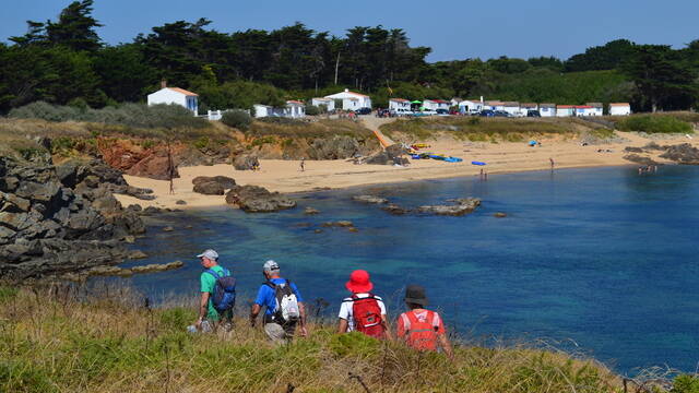 se balader à pied à L'Ile d'Yeu
