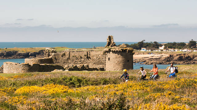 Parcourir L'île d'Yeu à vélo, le moyen idéal pour visiter à son rythme et de façon durable cette petite île sauvegardée