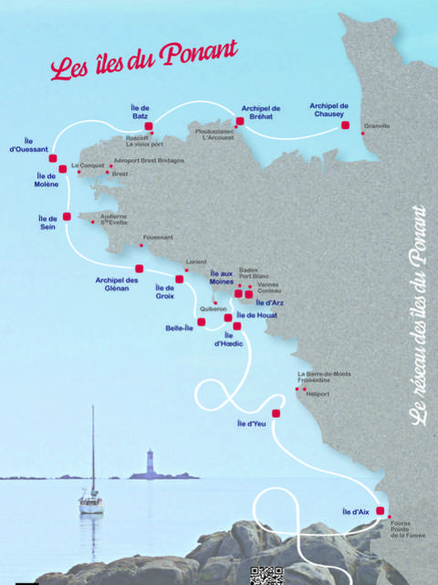 iles de chausey carte du monde