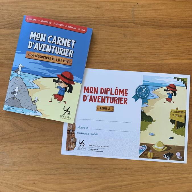 Carnet d'aventurier (7 €) 
